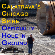 Chicago Spire, Santiago Calatrava, architect, construction begins