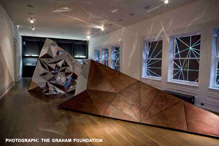 Danzer, part of the exhibition, Cecil Balmond: Solid Void at the Graham Foundation, Chicago, through June 20, 2009