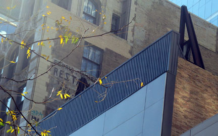 Ulta store, State Street, new cornice