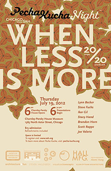 Pecha Kucha Chicago Volume SAH, Charnley-Persky House, July 19, 2012