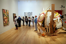 Jeffrey P. Mason of Antunovich Associates and museum director Jeffrey P. Mason discuss the new DePaul Art Museum at the Chicago Architecture Foundation, March 14, 2012