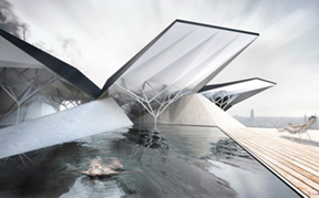 architect Eva Castro Iraola of Plasma Studio lectures at the Art Institute of Chicago, November 12, 2012