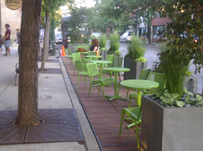 Urban Interventions for Placemaking: Making Walkable Streets for Healthy Neighborhoods, lunchtime lecture by Janet L. Attarian at the Chicago Architecture Foundation, November 28, 2012