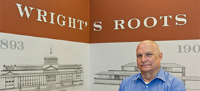 the Frank Lloyd Wright Preservation Trust offers a Cocktail Buffer and lecture by Tim Samuelson, curator of the exhibitition Wright's Roots, at the University Club, September 20, 2012