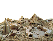 Pain is Universal but So is Hope (White), by Liset Castillo, part of the exhibition The Edge of Intent considering the utopian aspirations of urban planning, at the Museum of Contemporary Photography, Columbia College, through July 5, 2009