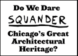Dare We Squander