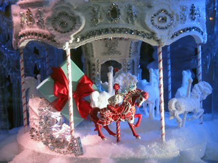 Tiffany and Company shop window, Chicago, Christmas, 2008
