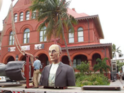God Bless America, sculpture by J. Seward Johnson, Key West, Florida