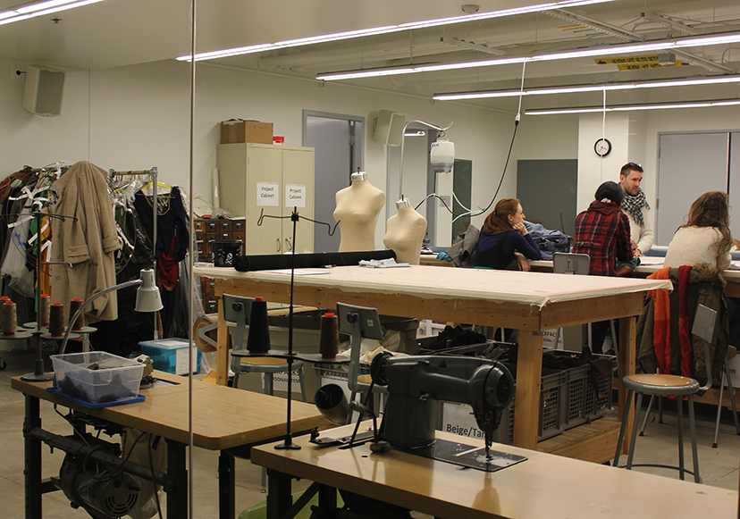Costume Shop, Reva and David Logan Center for the Arts, University of Chicago, Tod Williams Billie Tsien Architects