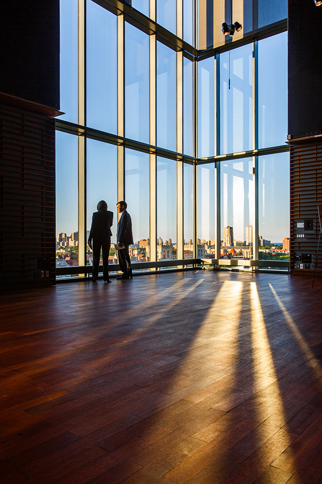 Performance Penthouse, Reva and David Logan Center for the Arts, University of Chicago, Tod Williams Billie Tsien Architects
