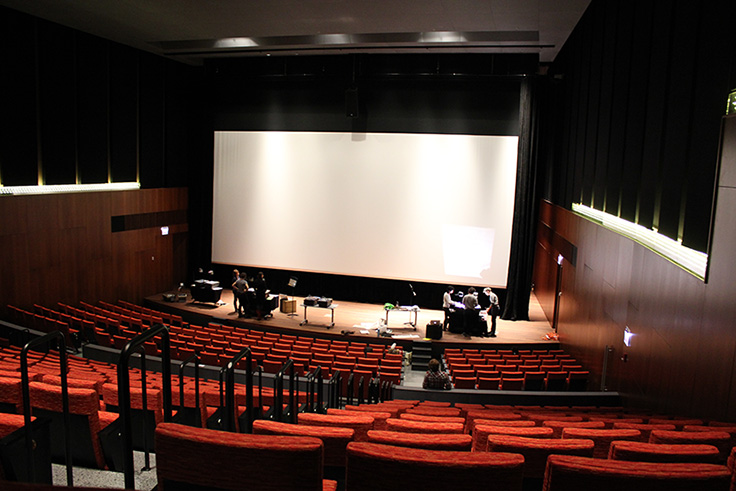 Performance Hall, Reva and David Logan Center for the Arts, University of Chicago, Tod Williams and Billie Tsien Architects