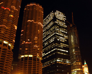 Marina City, IBM Building, Chicago