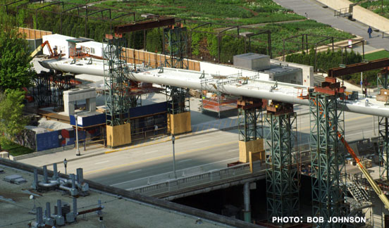 Nichols Bridgeway, Chicago, Renzo Piano, architect