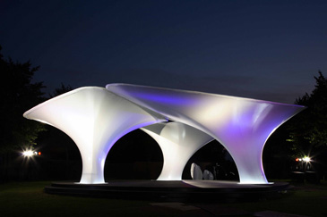 Serpentine Gallery, 2007, London, Zaha Hadid, architect