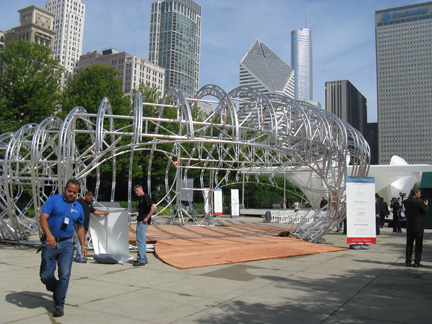 Burnham Pavilion, Millennium Park, Chicago, Zaha Hadid Architects