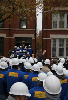 Extreme Makeover Home Edition in Chicago's North Lawndale