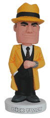 Dick Tracy Bobble Head from the Dick Tracey Museum, Woodstock, Illinois
