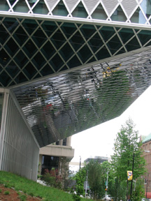 Koolhaas Seattle Public Library exterior