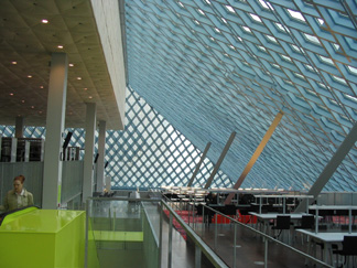 Koolhaas Seattle Public Library  Reading Room